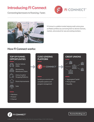 Origence FI Connect - Sales Sheet