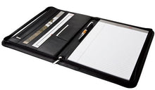 KP4340 Thompson Bonded Leather Padfolio with new CUDL logo (Dealer Solutions)