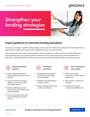 Consulting Overview Sales Sheet (Credit Unions)